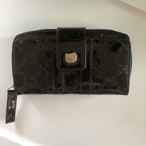 Faux leather hello kitty wallet